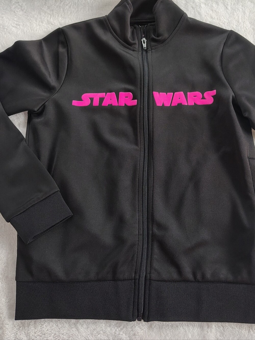 Star Wars Black Top with Light Pink Disney Parks Logo